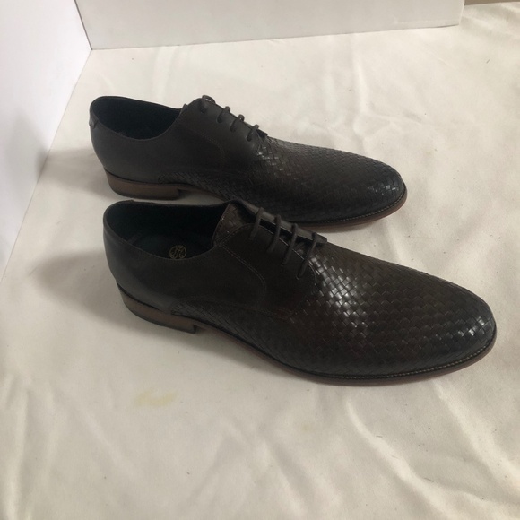 Marc Joseph Brown Woven Leather Oxford - 15 main image 5